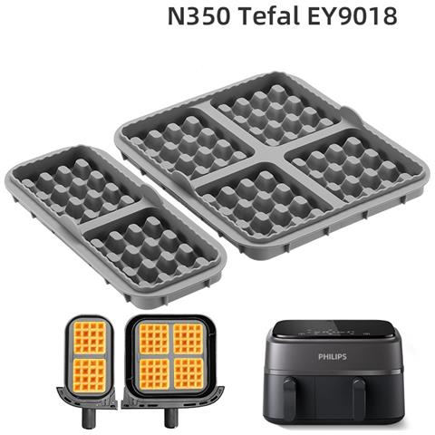 Set Di Stampi Per Biscotti In Silicone - 192 Waffle - Per Philips Grey - Foto 3