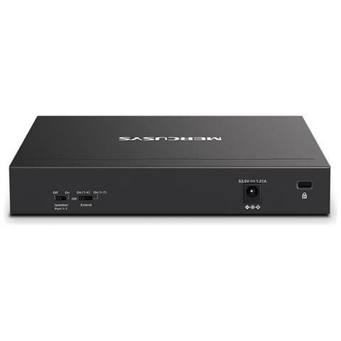 MS108GP switch di rete Gestito Gigabit Ethernet (10/100/1000) Supporto Power over Ethernet (PoE) Nero - Foto 3