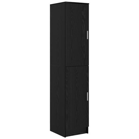 Mobile Buffet Rovere Nero Legno Ingegnerizzato Medio - Foto 1