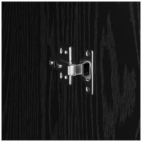 Mobile Buffet Rovere Nero Legno Ingegnerizzato Medio - Foto 9