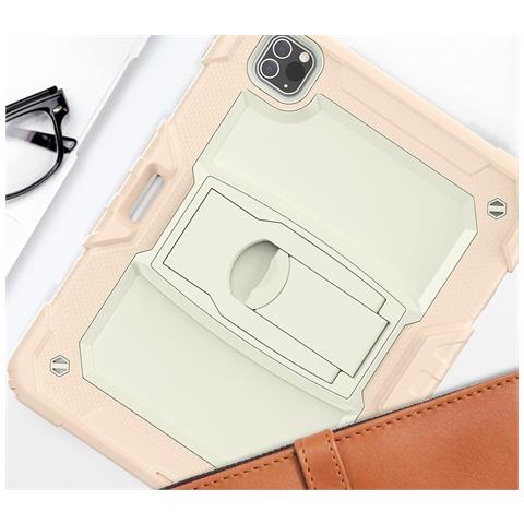 Custodia Per Ipad Pro 11/air 5/4 Con Supporto E Tracolla Rosa - Foto 4