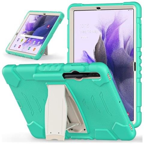 Custodia Per Galaxy Tab S7 Robusta Con Supporto E Alloggiamento Per Stilo Menta - Foto 2