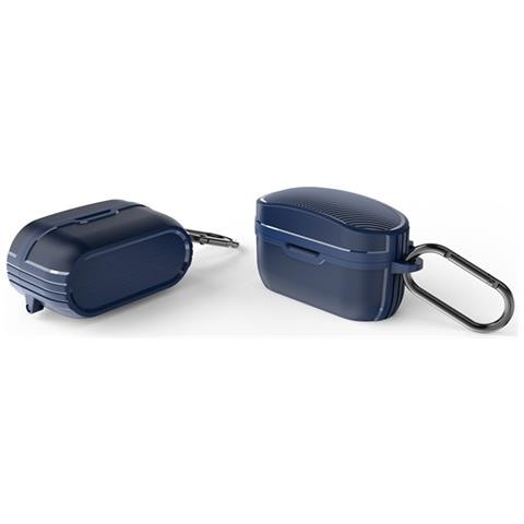 Custodia Protettiva In Tpu Compatibile Con Auricolari Bluetooth Wireless Sony Wf-1000xm4 - Antigoccia, Antipolvere Navyblue - Foto 3