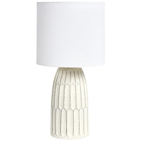 Lampada Da Tavolo Belihul Ceramica Bianco Sporco - Foto 2