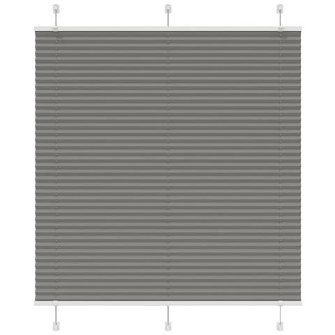 Tenda Plissettata Antracite 115x150cm Larghezza Tessuto 114,4cm - Foto 1