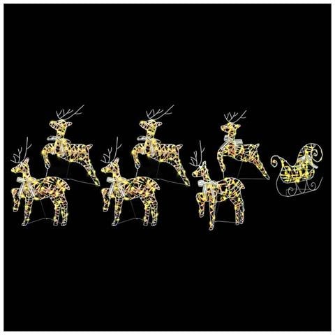 Renne LED con 40 LED 7 pcs Multicolore PET - Foto 2