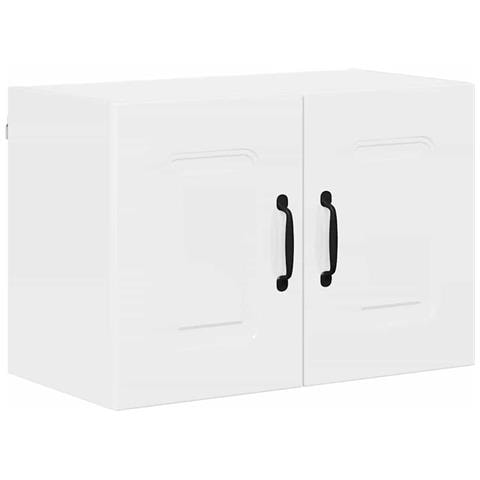 Pensile cucina Bianco Lucido 60 x 31 x 40 cm Legno multistrato - Foto 1