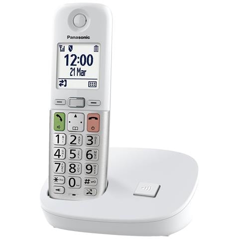 Kx-tgu410exw Telefono Cordless Amplificato Torcia Led Call Bianco Argento - Foto 2