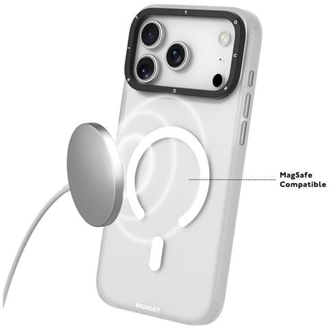 Cover per iPhone 17 Pro Max - TPU, Trasparente, MagSafe - Foto 2