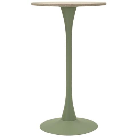 Tavolo Bar Vkh890-verde-mdf-60x60x106 Cm - Foto 1