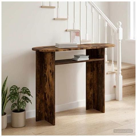 Tavolo consolle Rovere Fumo 100 x 39,5 x 75 cm - Foto 2