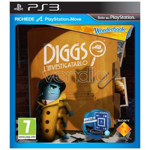 PS3 - Wonderbook - Diggs L'investigatarlo (Software per Playstation Move)  - Foto 3