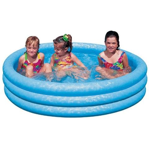 58426NP - Piscina Gonfiabile Crystal Blu, 147x33 cm - Foto 1