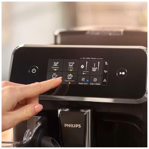 Macchina da Caffè Espresso Automatica EP2230/10 LatteGo Serbatoio1.8 Lt Potenza 1500 Watt Colore Nero - Foto 6