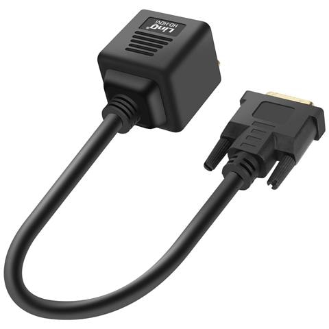 Adattatore Audio Video Dvi-d Maschio A Dvi-d E Hdmi Femmina Hd 33 Cm Nero - Foto 10