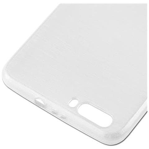 Custodia Compatibile Con Honor 6 Plus In Argento - Coperchio Protettivo In Silicone Tpu Flessibile Con Design Spazzolato - Foto 5