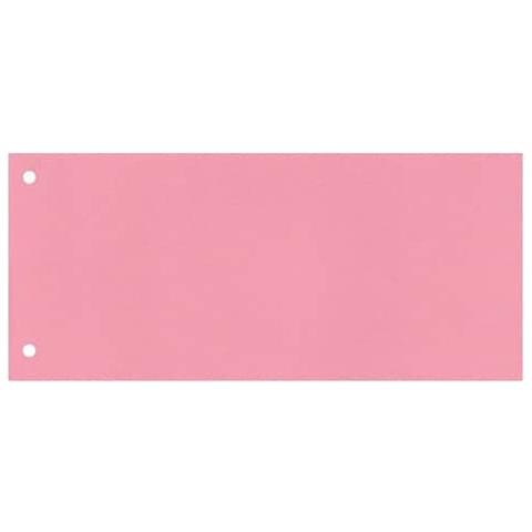 Separatore Per Archivio Con Due Fori 24x10,5 Cm 190 G / m² Rosa Conf. Da 100 - Kf00517 - Foto 1