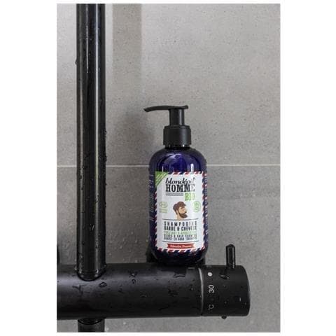 Uomo Bio Shampoo Capelli E Barba Purificante Ammorbidente 200ml - Foto 1