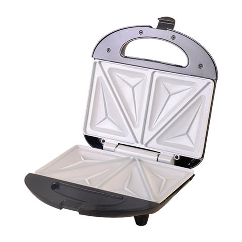 Sandwich Maker Cr 3018 850 W, Numero Di Piatti 1, Numero Di Pasticcini 2, Rivestimento In Ceramica, Nero - Foto 12