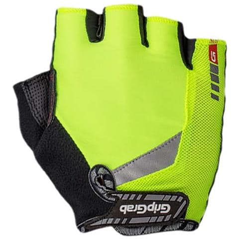 PROGEL HI-VIS Nero, Lime Guanti da ciclismo senza dita - Foto 1