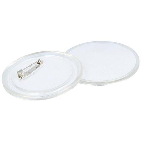 3 Badge In Plastico Da Personalizzare Ø 6 Cm - Foto 1