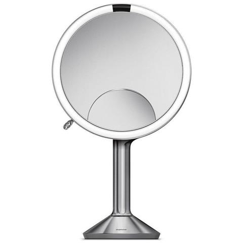 Specchio D'ingrandimento Illuminato X1, X5 E X10 Argento - St3024 - Foto 1