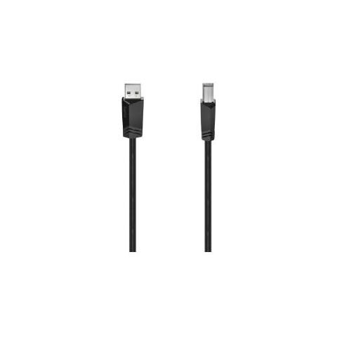 Cavo Usb A M / Usb B M, Usb 2.0, 3 Metri, Nero - Foto 1