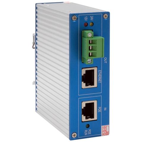 Splitter Industriale PoE+ Gigabit 24VDC / 30W - Foto 1