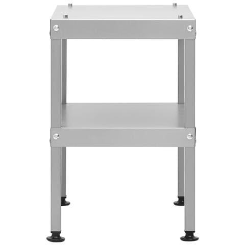 Tavolo Per Forno Affumicatore 40x28x44,5 Cm In Acciaio Zincato - Foto 6