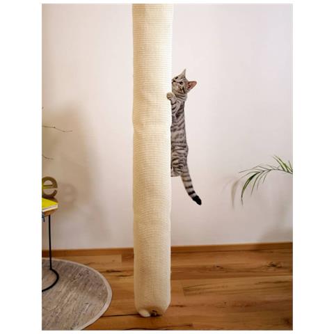 Sacco Da Arrampicata Per Gatti 240 Cm Beige - Foto 2