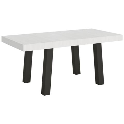 Tavolo Allungabile 90x180/440 Cm Bridge Telaio Antracite - Quercia Natura - Foto 1