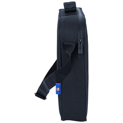 Borsa Per La Scuola Rosso Granato Blu Marino (38 X 28 X 6 Cm) - Foto 2