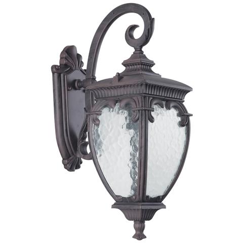 Lampada Da Parete Classica Da Esterno Alluminio Bronzo 1 Luce E27 60w Ip44 - Foto 1