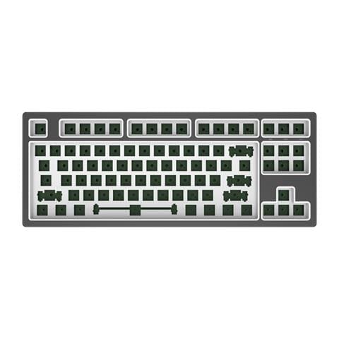 Kd87b Ltd Aluminium (grigio Nuvola) - Barebones Mechanical Gaming Tastiera - Foto 2