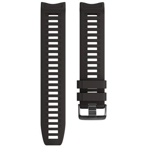 Cinturino In Silicone Per Garmin Instinct /esports /tide /solar Black - Foto 3