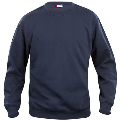 Basic Roundneck Junior Blu Scuro 100 - Foto 1