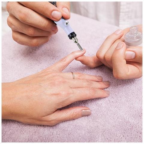 Kit Di Frese Per Unghie, Per Lucidatrici Elettriche. Include 6 Tipi + 6 Punte Di Levigatura. - Foto 3