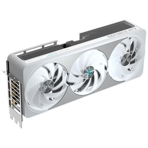 GeForce RTX 5070 Ti AERO OC 16G Scheda Grafica - 16GB GDDR7, 256 bit, PCI-E 5.0, 2588 MHz Core Clock, 3 x DP 2.1a, 1 x HDMI 2.1b, NVIDIA DLSS 4, GV-N507TAERO OC-16GD - Foto 2