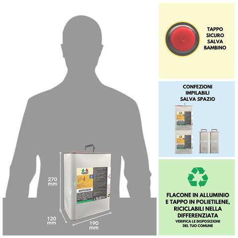 Antistain 5ltx4pz - Trattamento Pavimenti E Rivestimenti - Foto 3