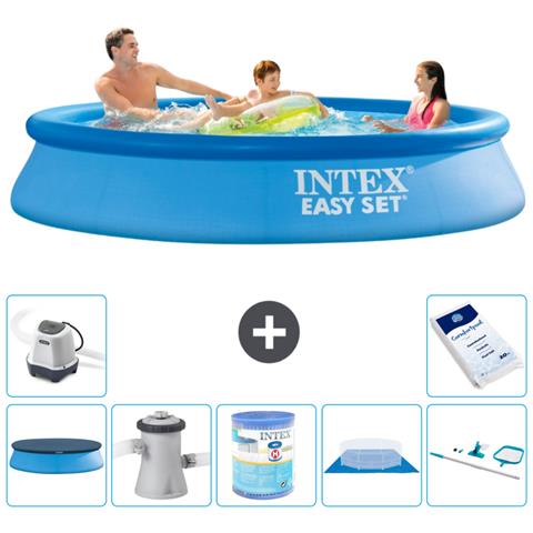 Piscina Fuori Terra - In Giro - 305x61 Cm - Blu - Include Accessori Coordinati A472 - Foto 1