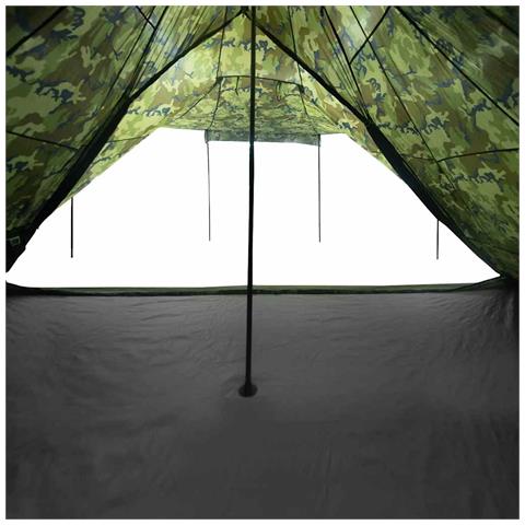 Tenda Familiare Tipi per 6 Persone Mimetica Impermeabile - Foto 8