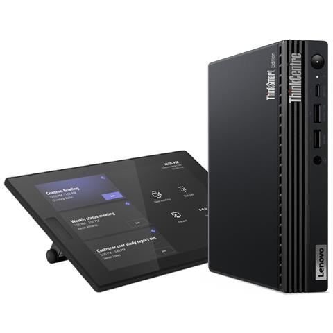 Mini PC ThinkSmart Tiny Kit con Monitor 10.1" Intel Core i3-13100T Quad Core 2.5 GHz RAM 16GB SSD 256GB Intel UHD Graphics 730 6xUSB Windows 11 IoT Enterprise - Foto 1