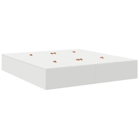 Struttura letto con contenitore Bianco 180 x 200 cm - Foto 1