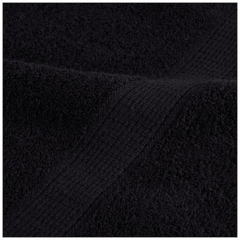 Asciugamani per Ospiti SOLUND 4 pz Neri 30x50 cm 600 gsm - Foto 7