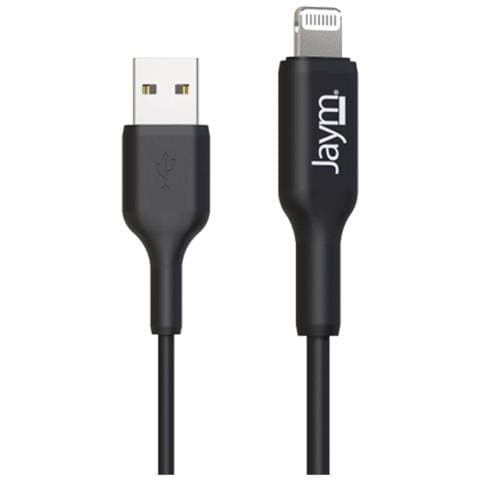 Caricatore Da Auto 2 Usb-a 12w Con Cavo Usb-a A Lightning Mfi 1 Metro, Nero - Foto 2