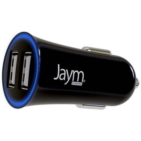 Caricatore Da Auto 2 Usb-a 12w Con Cavo Usb-a A Lightning Mfi 1 Metro, Nero - Foto 5