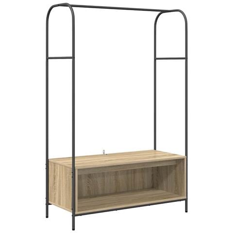 Stendibiancheria Marrone 100 x 44 x 160 cm Legno multistrato - Foto 1