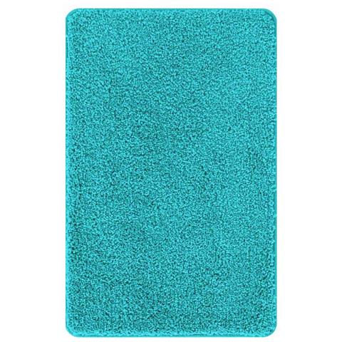 Tappeto da bagno 2 pcs Turchese 50 x 50 cm Polipropilene - Foto 1