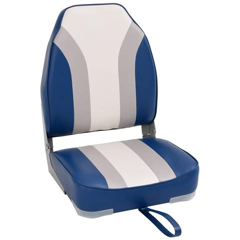 Set Sedile da Barca Pieghevole 4 pz con Schienale Alto - Foto 2