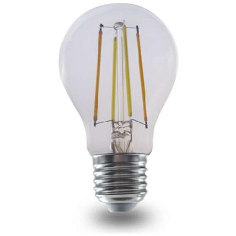 Lampadina LED E27 7W A60 Filamento Google Alexa Smart 3in1 Dimmerabile, colore Trasparente - Foto 1